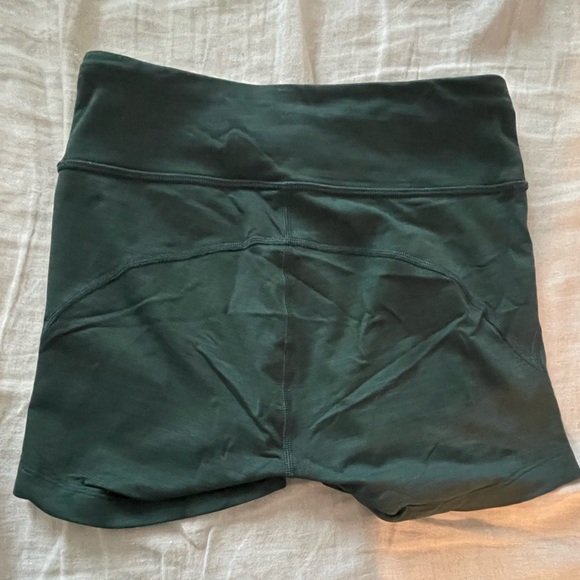 Outdoor Voices Green TechSweat Flex Shorts - Picture 2 of 3